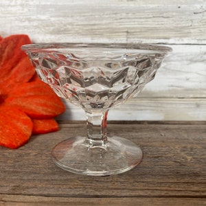 Fostoria - American Clear - Low Sherbet - Set of 6 - 3 1/4&quot; Tall