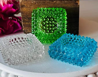 Fenton - Clavo - Salero o portavotivas - AZUL - VERDE - TRANSPARENTE - Se vende por unidad