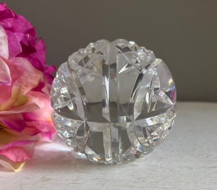 Waterford Crystal Blank Basketball Paperweight - 3