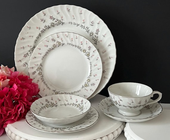 Style House Fine China - Picardy Platinum Replacement Pieces