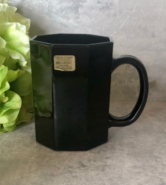 Tempered best sale glass mugs