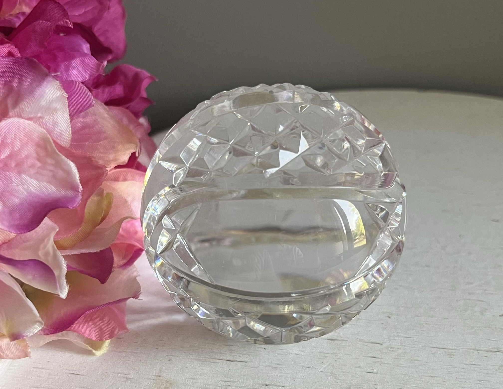 Waterford Crystal Blank Basketball Paperweight - 3