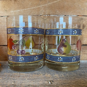 Country Orchard by Block - Double Old Fashioned - Set of 2