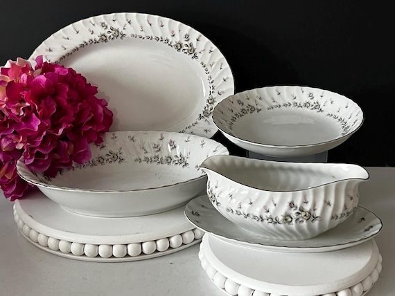Style House Fine China - Picardy Platinum Replacement Pieces