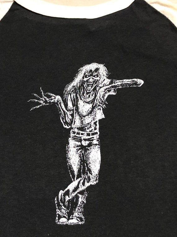 Iron Maiden authentic concert t-shirt 3/4 sleeve … - image 6