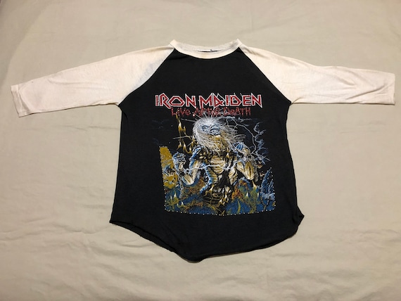 Iron Maiden authentic concert t-shirt 3/4 sleeve … - image 1