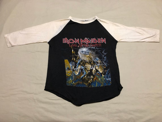 Iron Maiden authentic concert t-shirt 3/4 sleeve