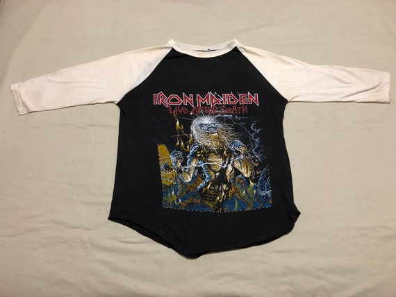 Iron Maiden authentic concert t-shirt 3/4 sleeve … - image 1