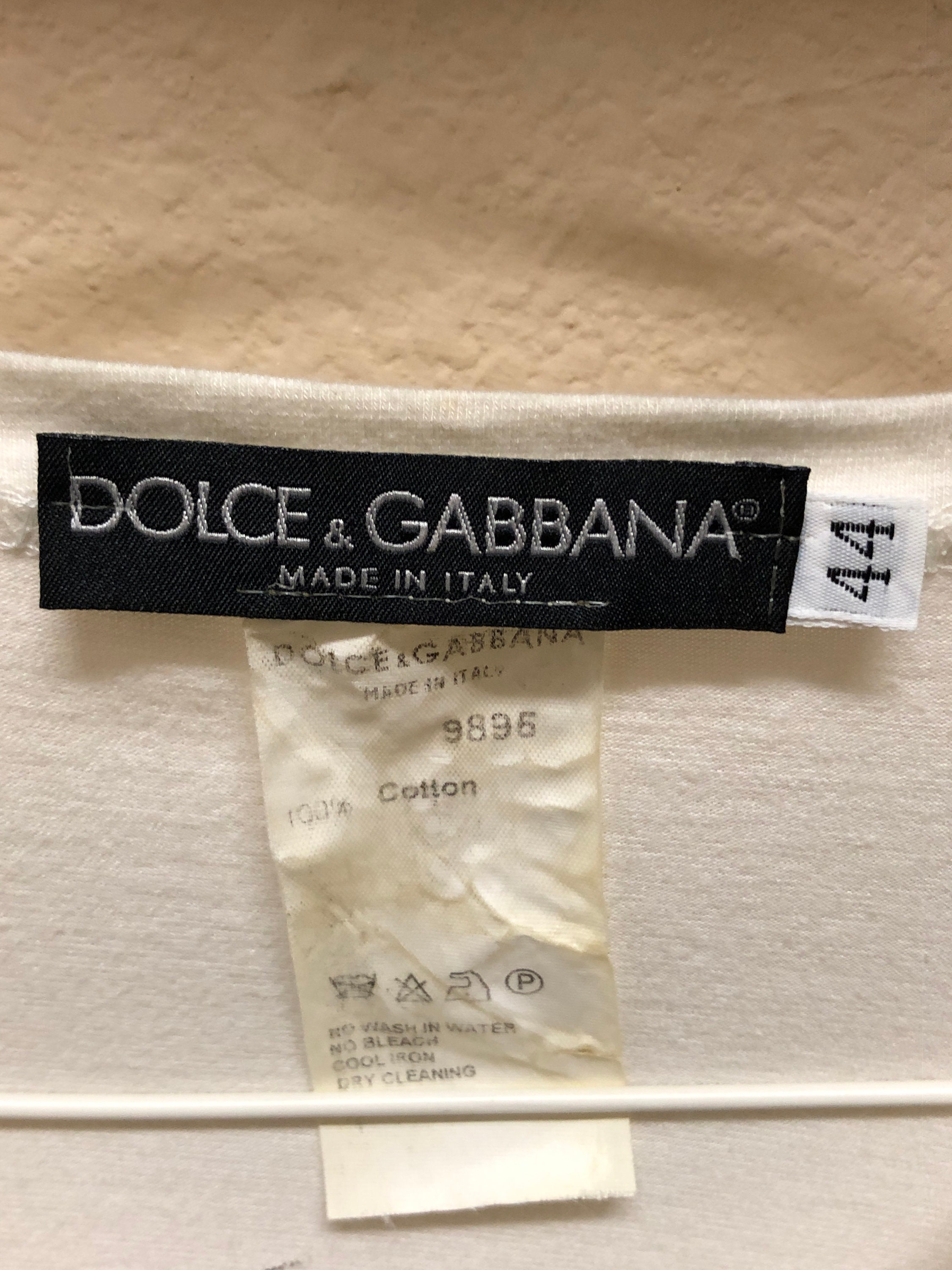Dolce & Gabbana Madonna “music” T-shirt Y2K Era - Etsy