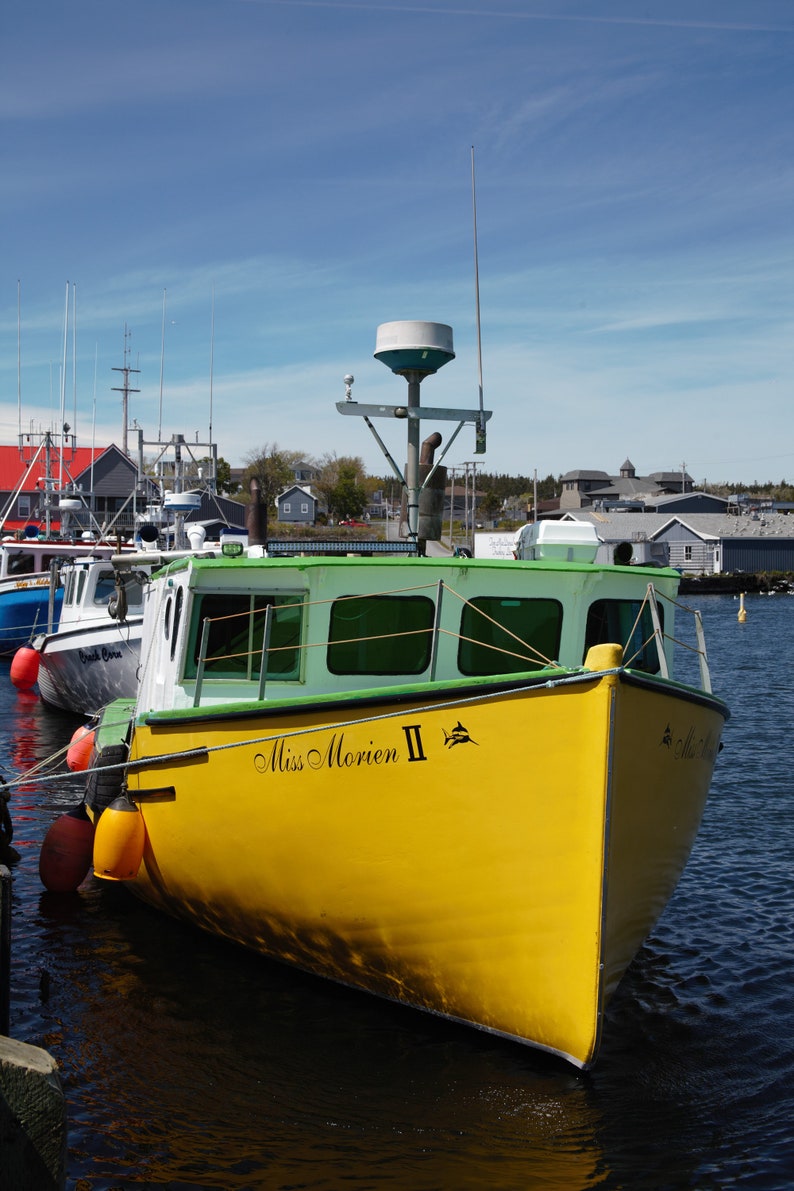 Miss Morien Port Morien Cape Breton Island Nova Scotia Etsy