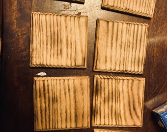 Oak Coasters