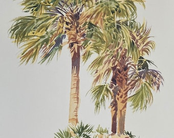 Palmetto Palms I.  Pairs nicely with Palmetto Palms II