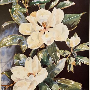 Elegant Magnolias II. Southern blossoms image 1