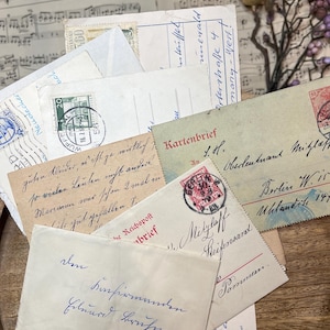 Cartas antiguas/cartas manuscritas de 1900
