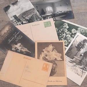 Vintage Postkarten Junk Junkjournal