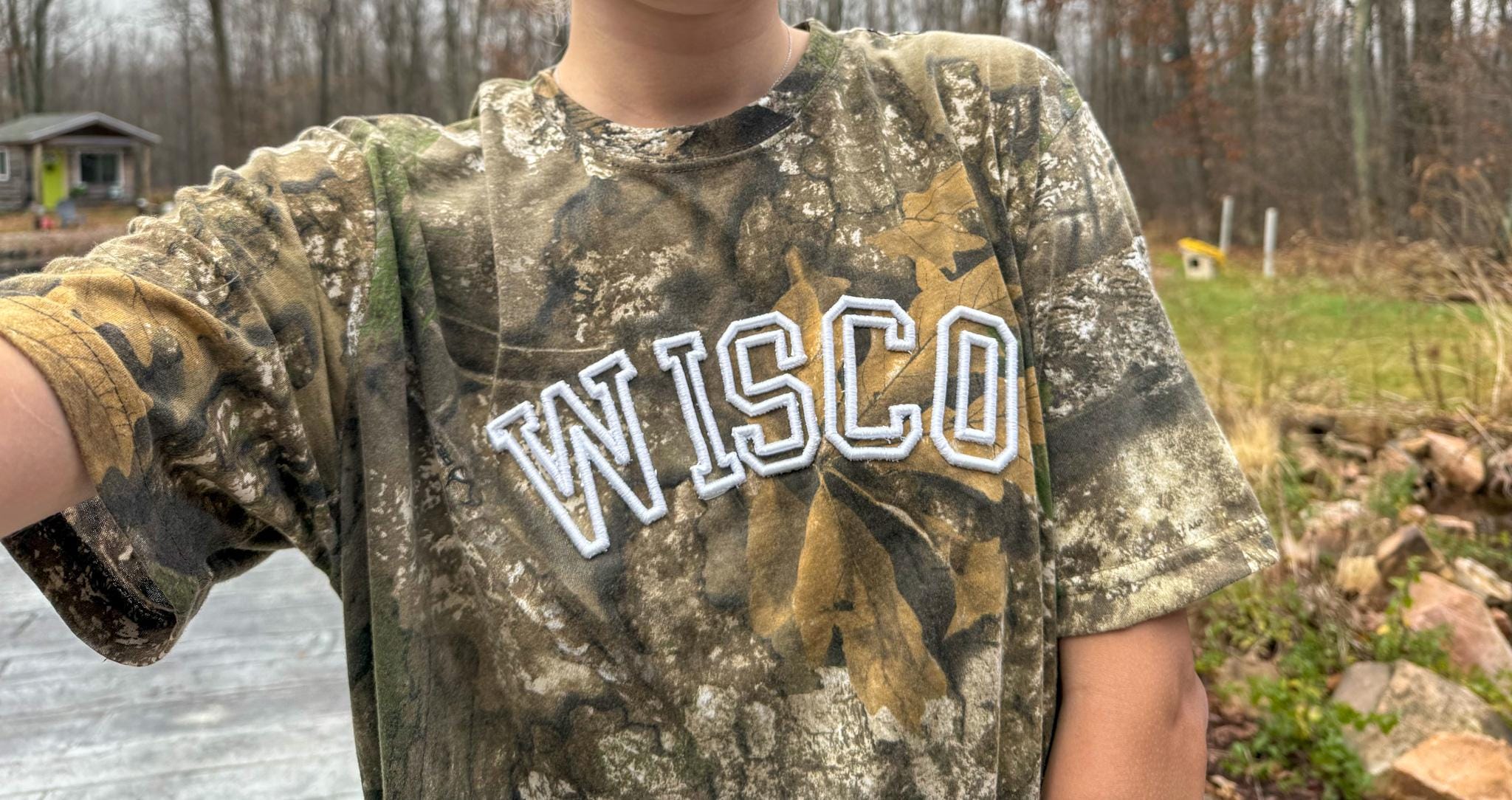 cute womens camo tops