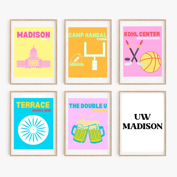 Università del Wisconsin - Madison Digital Download Stampe