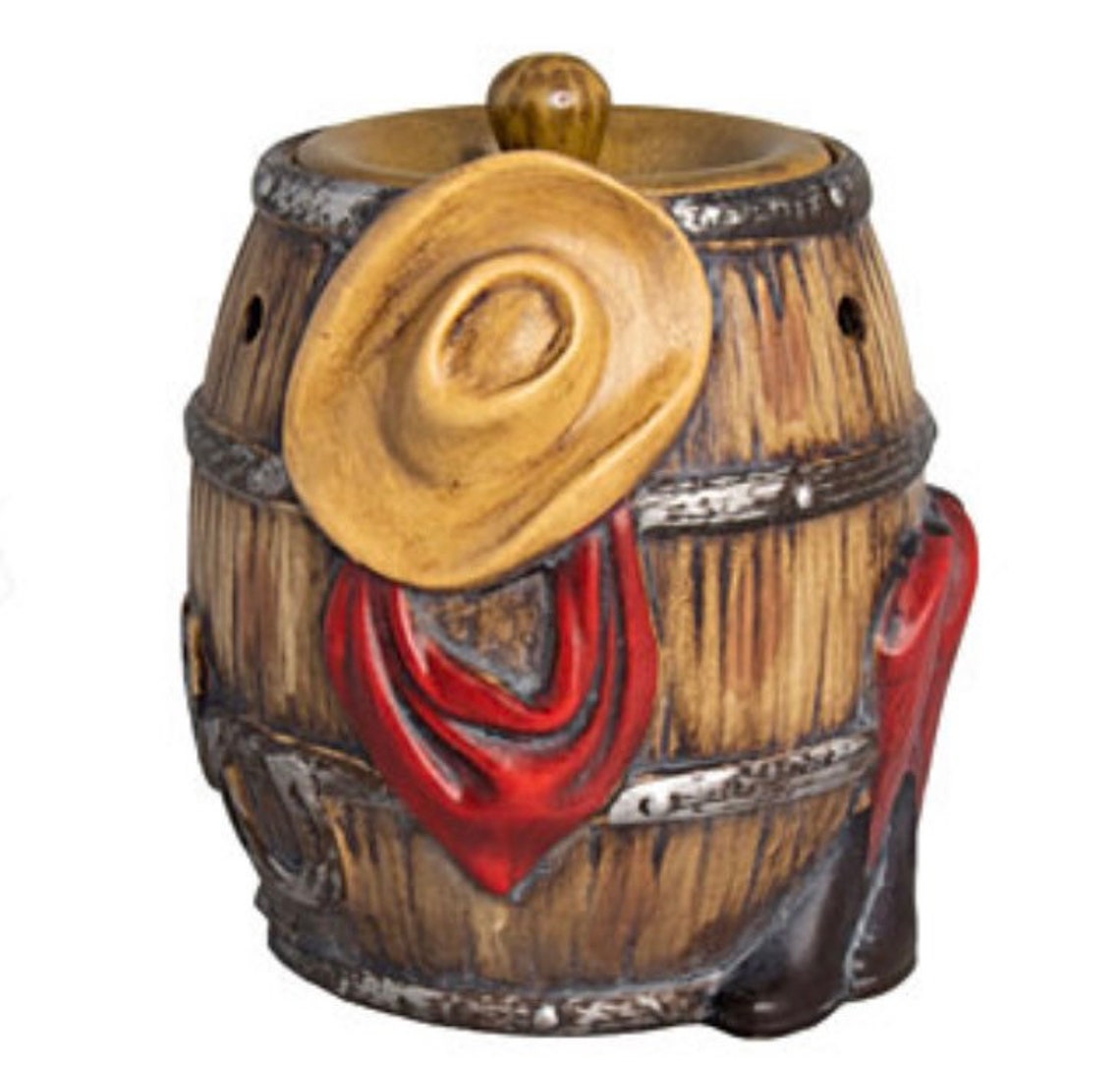 Western Leather Plugin Wax Warmer Western Decor Includes Etsy