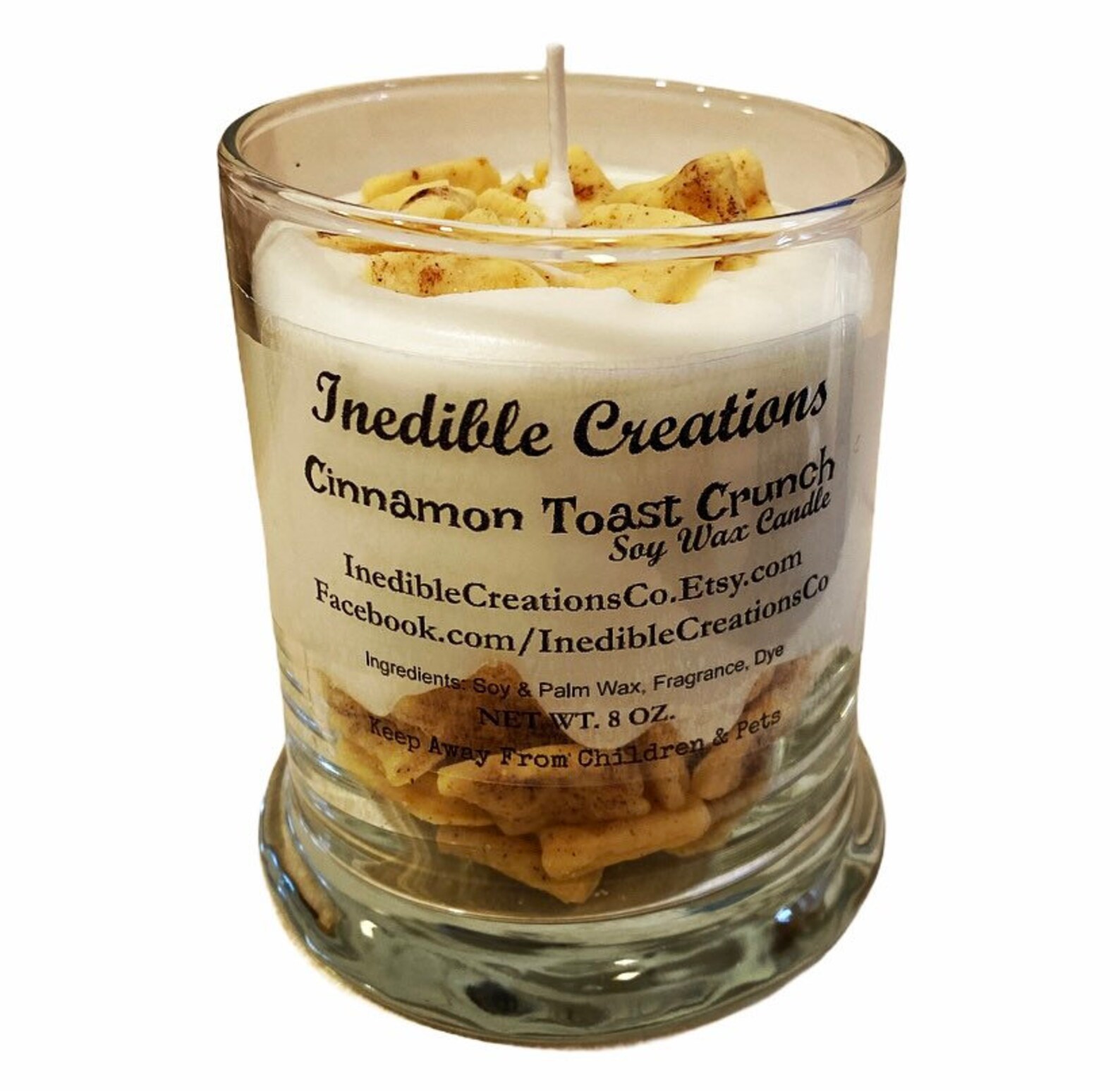 Cereal Scented Soy Wax Candles Dessert Candles Scented Decor Etsy