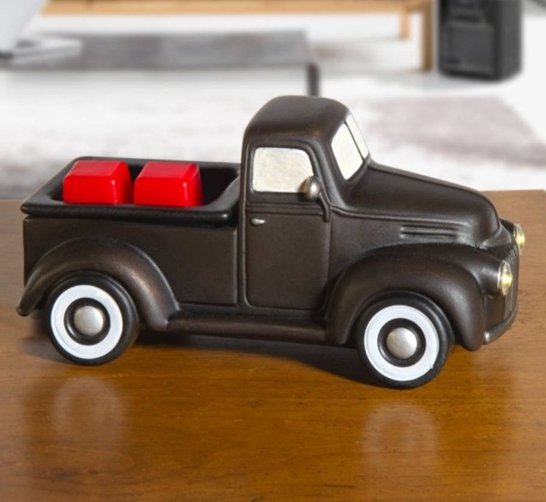 NEW ScentSationals Hot Plate Wax Warmer Pick Up Truck Red Electric Wax