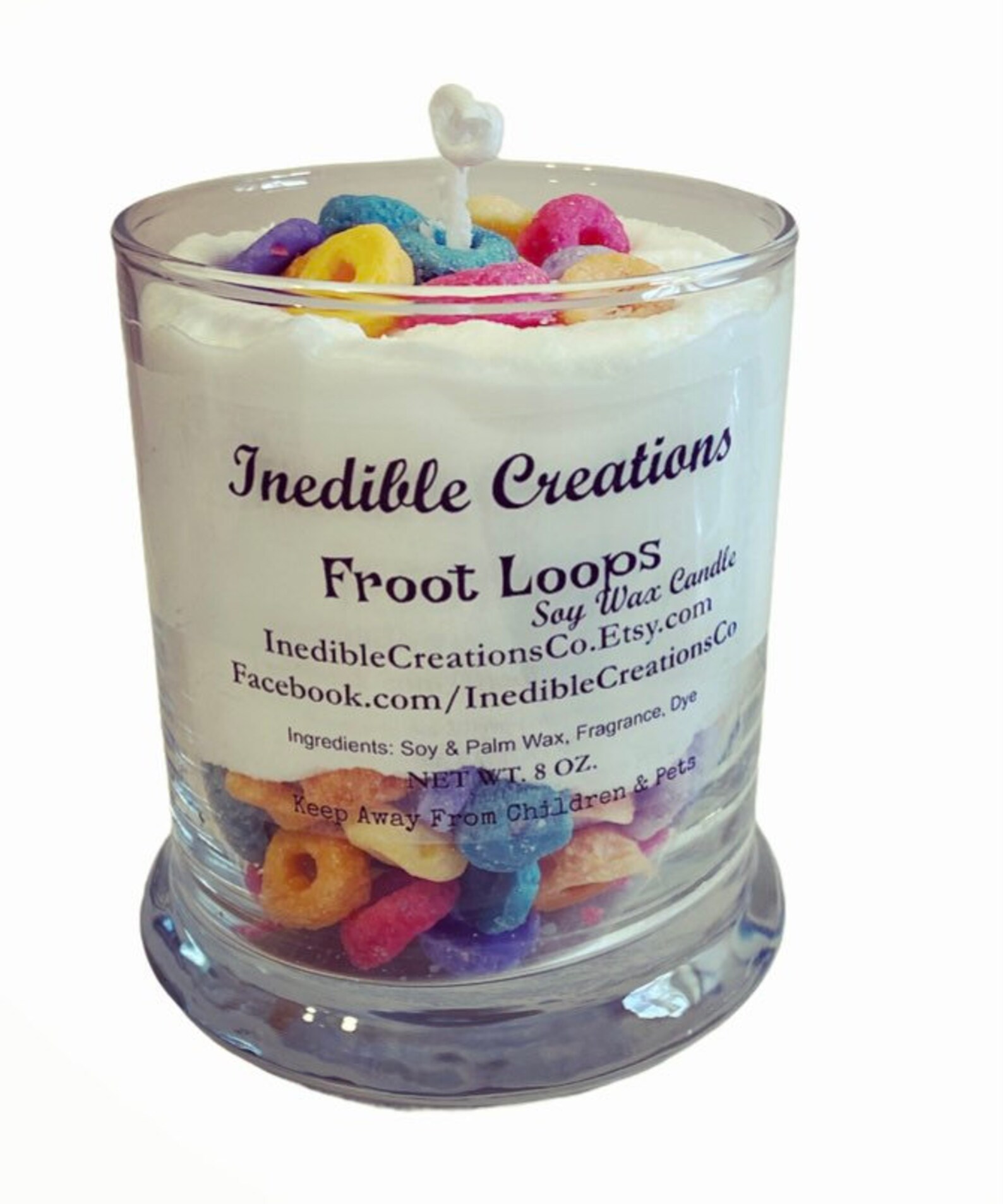 Cereal Scented Soy Wax Candles Dessert Candles Scented Decor Etsy