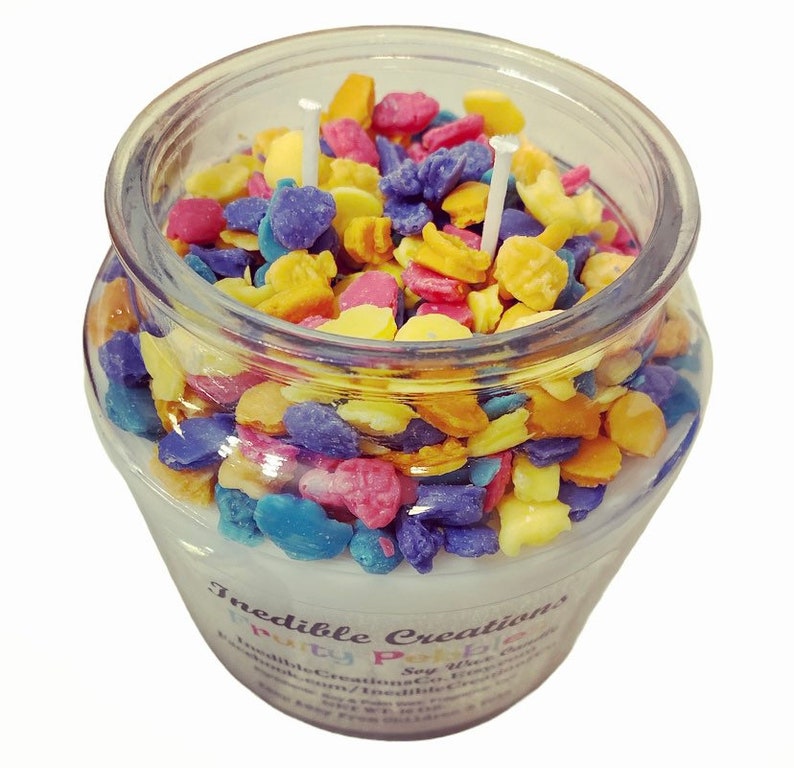 Large 1lb Cereal Scented Jar Candles Dessert Candles Unique Etsy