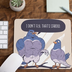 Mousepad Gym Rat