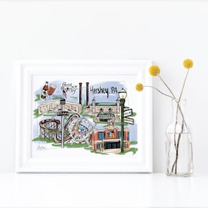 Hershey, PA print / Hersheypark print