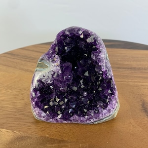 S1287 AAA Grade Minerals Natural Raw Amethyst Cluster Mountain Shaped | Cathedral Cave Deep Druzy Purple Crystal Quartz Energy Healing Stone