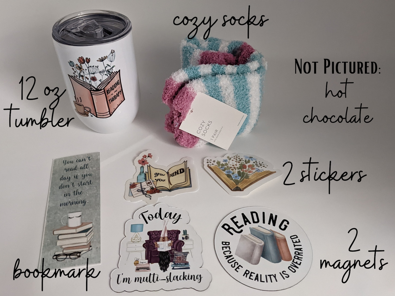 Reader Gift Box Pamper Box for Readers Etsy