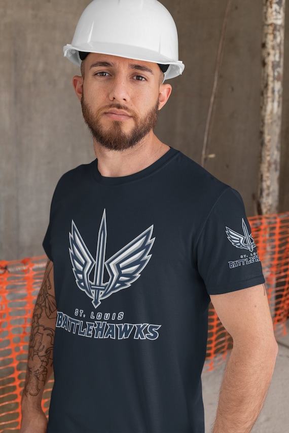 Xfl Merch St Louis BattleHawks Official Team Logo T-Shirt - Tipatee