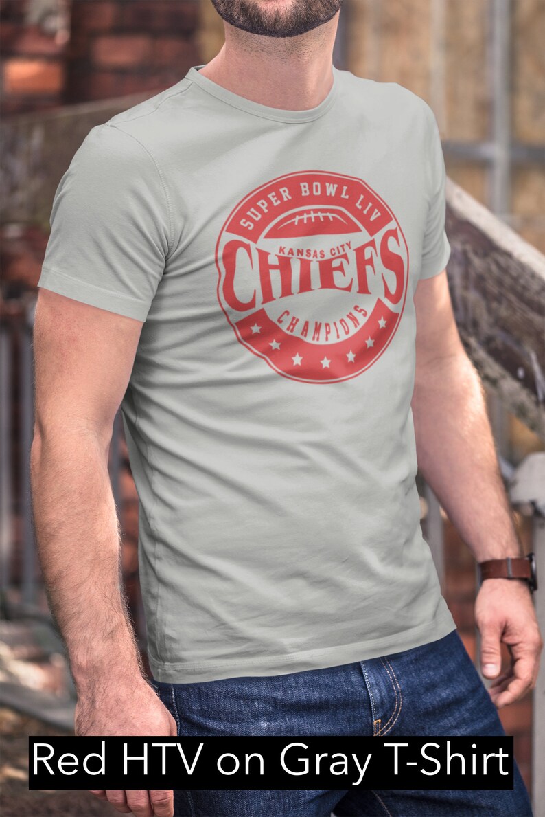 KC Chiefs Super Bowl Champions. 1-Color SVG & Cricut Cut | Etsy