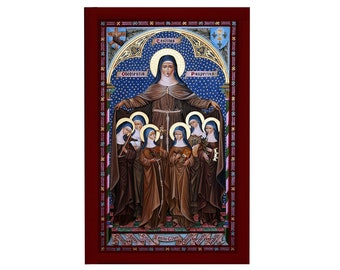 St. Clare of Assisi - Etsy