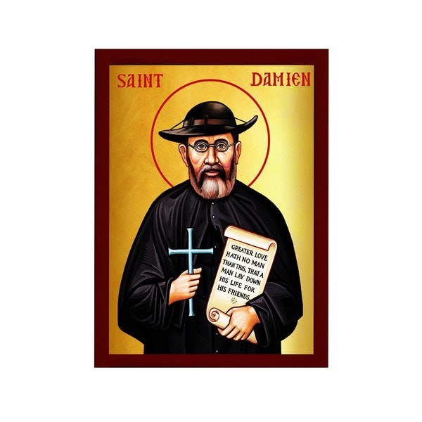 Damien of Molokai - Etsy