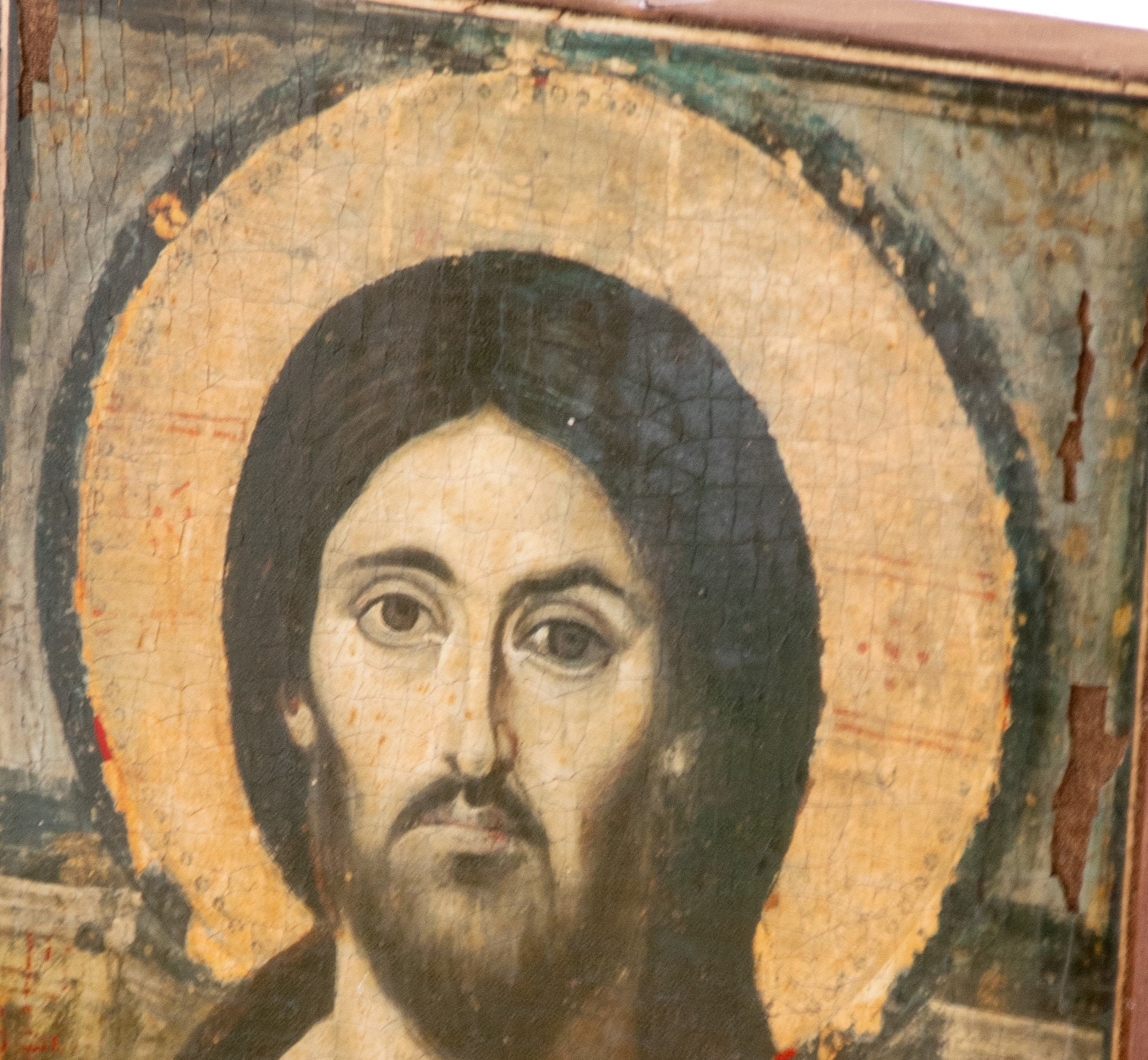 Jesus Christ Icon Sinai Handmade Greek Orthodox Icon of Our - Etsy