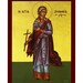 Saint Zenobia Icon, Handmade Greek Orthodox Icon of St Zinovia ...