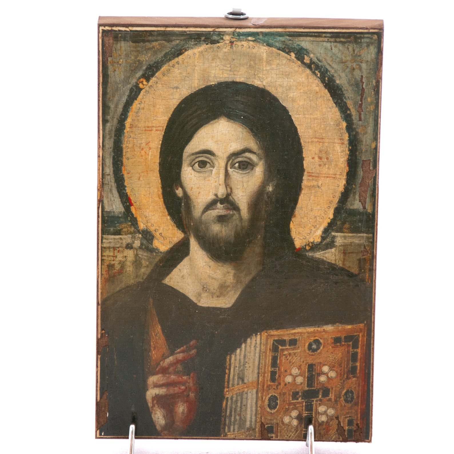 Jesus Christ Icon Sinai Handmade Greek Orthodox Icon of Our - Etsy