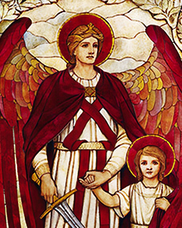 Archangel Raphael Orthodox Icon, Handmade Christian Wall Art on Wood ...