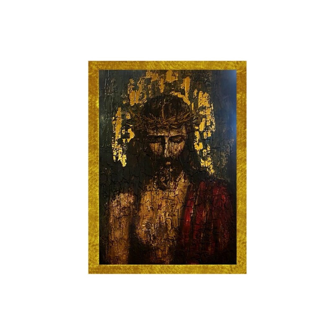 Jesus Christ Icon Sina, Handmade Greek Orthodox Icon of Jesus Christ ...