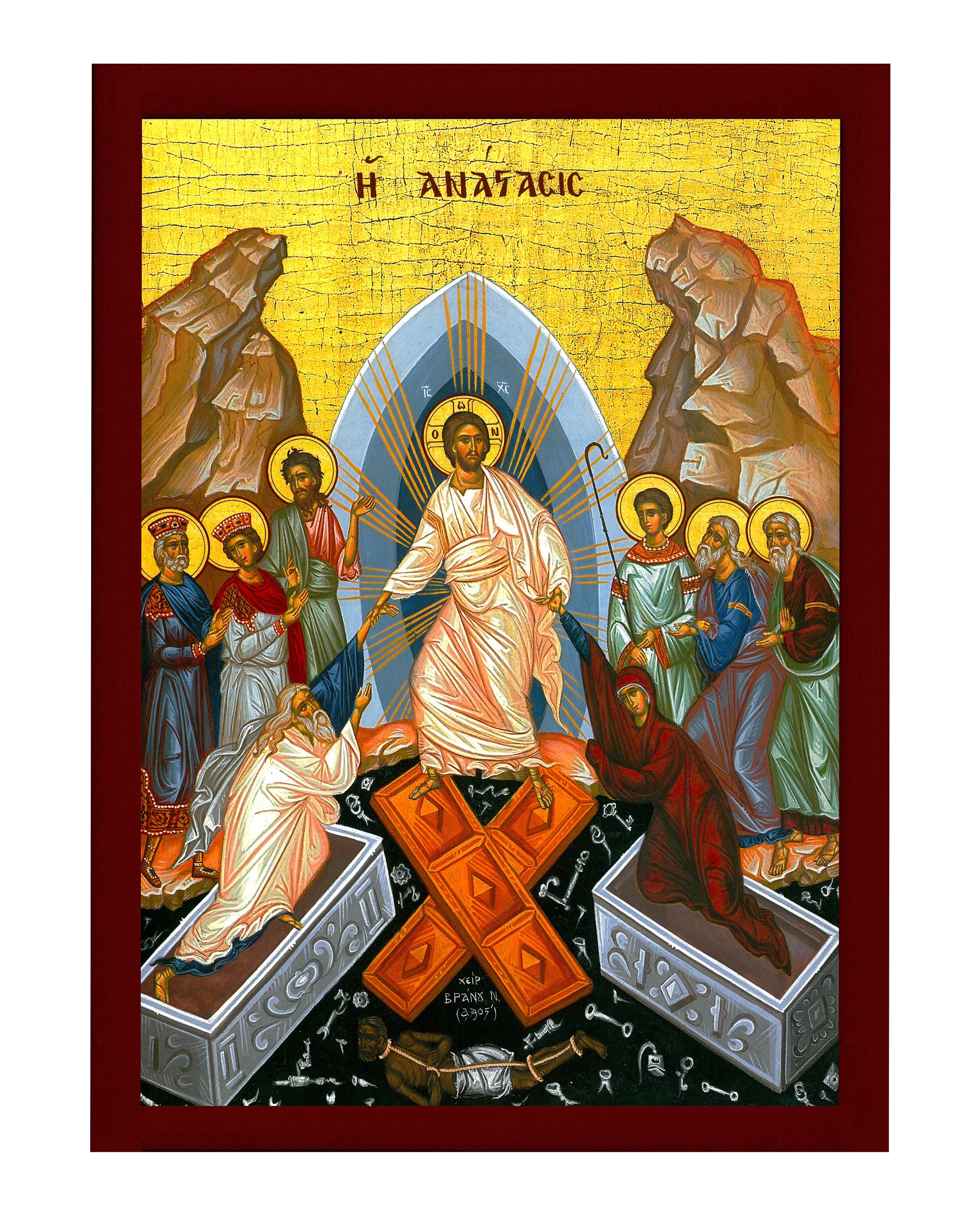 greek resurrection icon