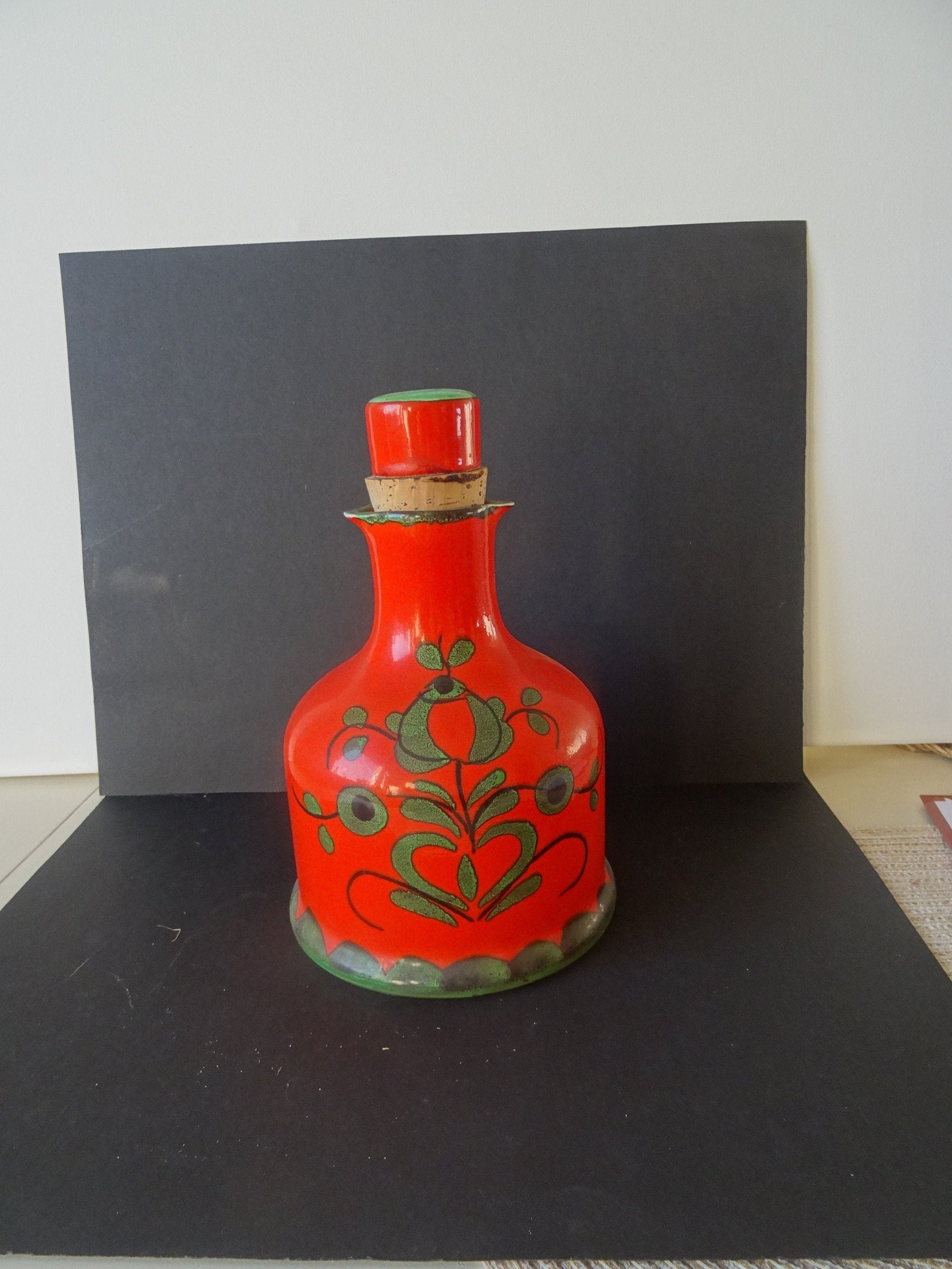 Villeroy & Boch Gallo handpainted ceramic jug wine Etsy