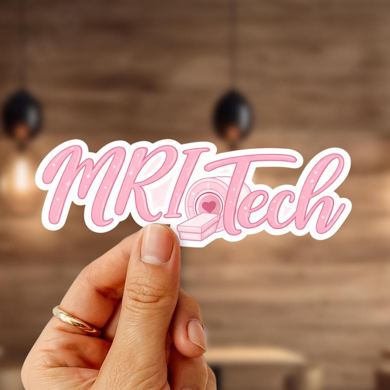 Mri Scanner Sticker Radiology Tech Sticker | CT Tech, MRI Tech & Rad Tech Vinyl Sticker ...