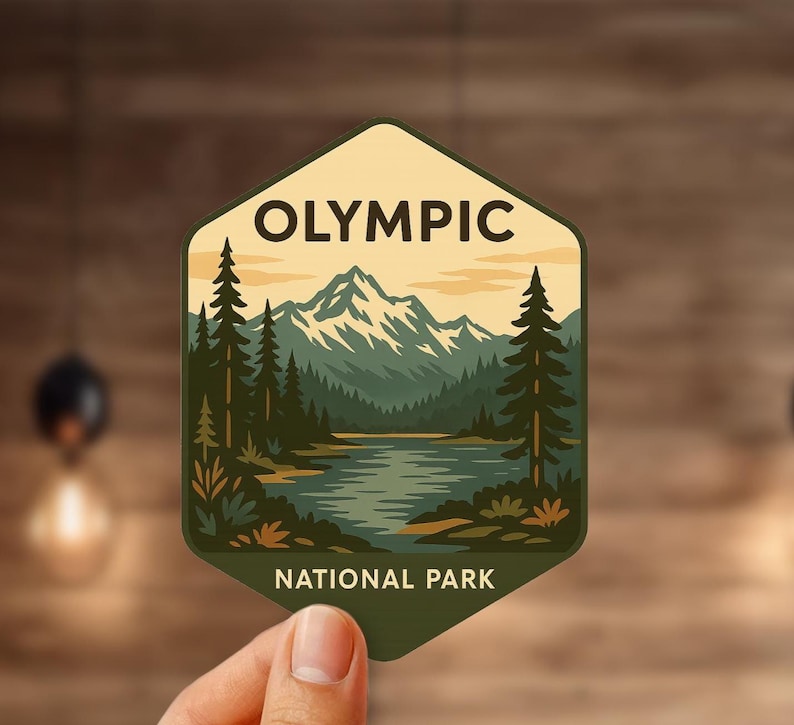 National Park Sticker Pack – Retro National Park Decals, Hiking ...