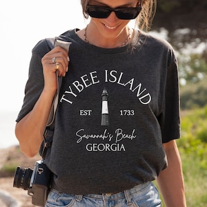 Tybee Island TShirt, Tybee Island Lighthouse, Tybee Island Shirt, Tybee Island Gift, Tybee Island Georgia, Savannahs Beach Tee