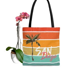 San Diego California Tote Bag San Diego Gift