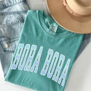 Bora Bora Shirt, Bora Bora Island Vacation, French Polynesia, Bora Bora Honeymoon Tee, Travel Gift Comfort Colors Tshirt, Bora Bora Souvenir