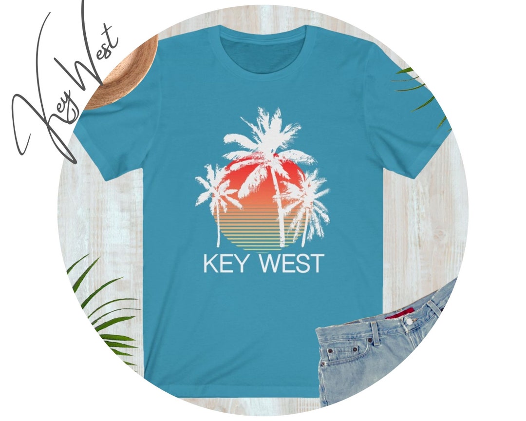 Key West Florida Shirt Key West Tshirt Florida Gift Florida Etsy