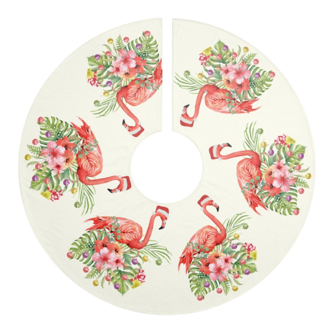Hawaiian Christmas Tree Skirt 