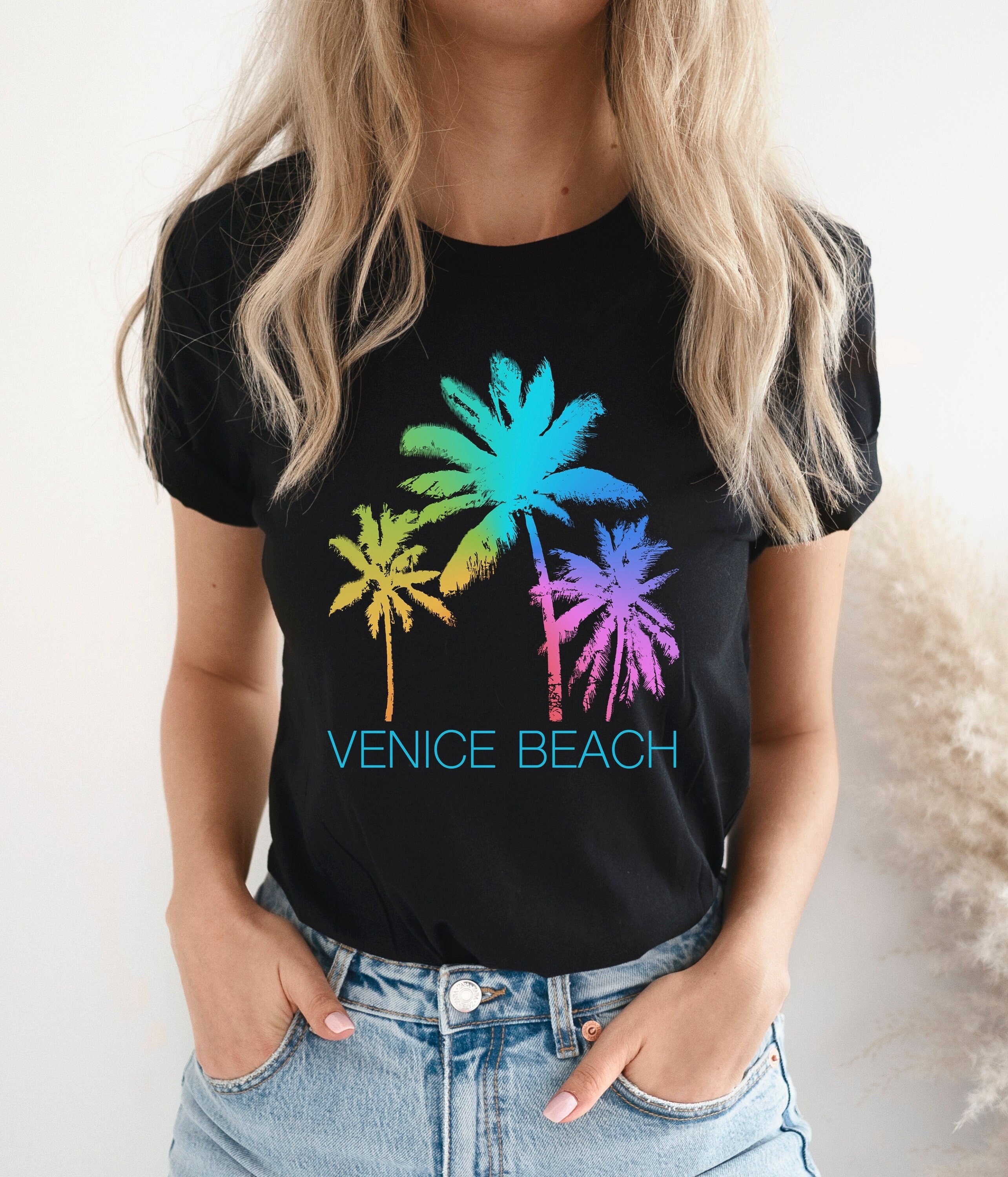 Venice Beach T Shirt - Etsy