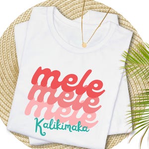 Mele Kalikimaka Shirt Hawaiian Christmas T-Shirt Hawaii Christmas Tshirt Mele Kalikimaka Hawaii Tee Xmas Gift